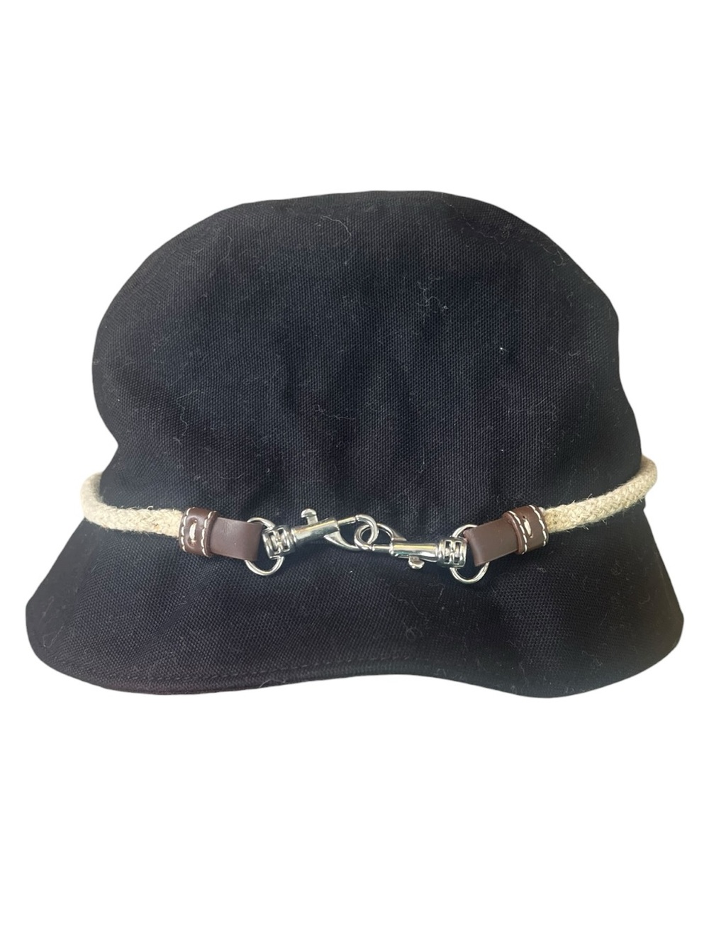 Gap Kids Bucket Hat Black Cotton Twill Black Nautical Summer Preppy NWT